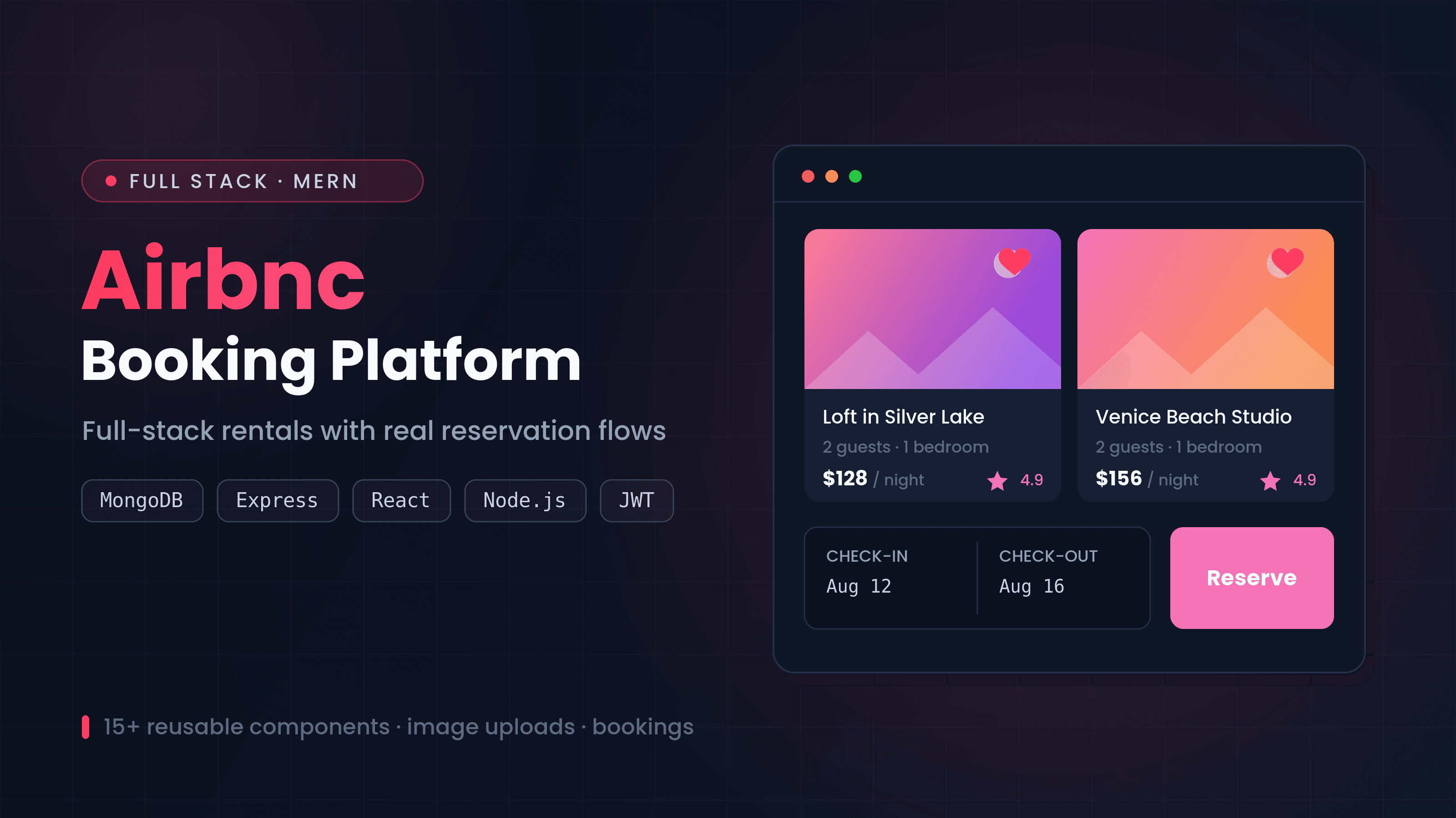 Airbnc — promotional concept artwork